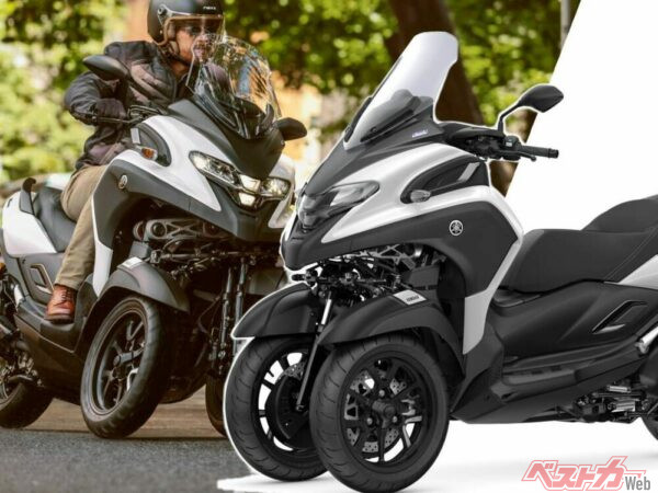 【海外】2025年新型「トリシティ300」欧州向けモデルが発表 EURO5+対応と新色追加で刷新