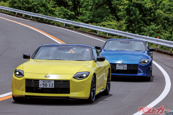 日産 フェアレディZ。Z34型の改良版ということになっているが、それは社内稟議を通すための「ウラ技」で、実質新型として登場。この心意気も日産だ