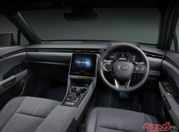 LBXのインテリア。質感や装備の内容も十分な高級感がある