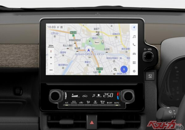 シエンタは、2025年5月の一部改良で、需要の高い10.5インチディスプレイオーディオPlusを「Z」に標準設定。さらにパノラミックビューモニターを「Z」「G」に標準設定した