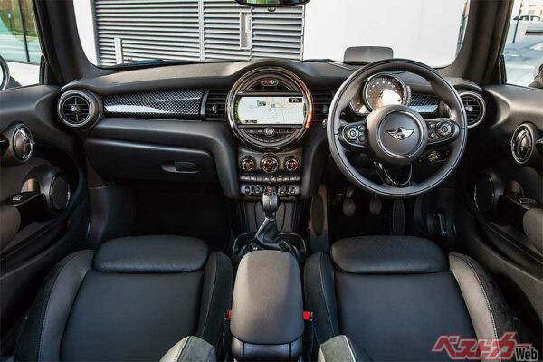 伝統のデザインを継承しているが、ダッシュボード中央のセンターメーターは廃止され、通常のステアリング側にスピード&タコメーターが配置された