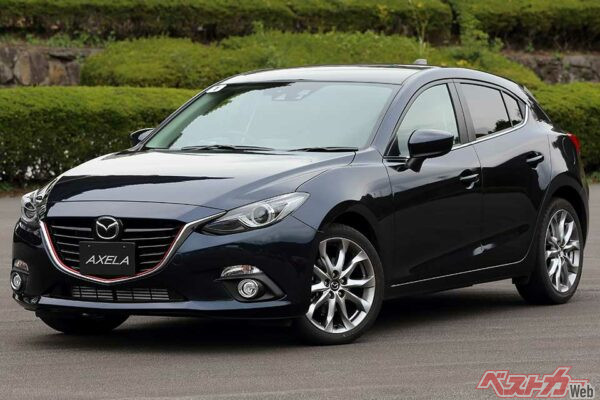 マツダアクセラ ディーゼル。NOxの後処理なしで排ガス規制をクリアする注目のディーゼルエンジンを搭載するマツダ最新車がアクセラ