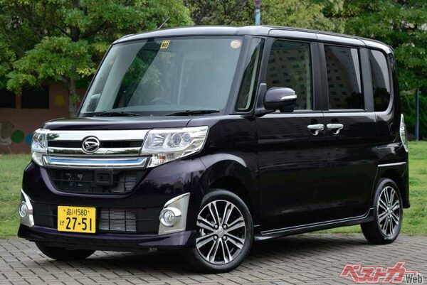 ダイハツ タント。N-BOXやスペーシア、eKスペースなど、ライバルも続々登場しているが、このクラスの元祖がタントだ