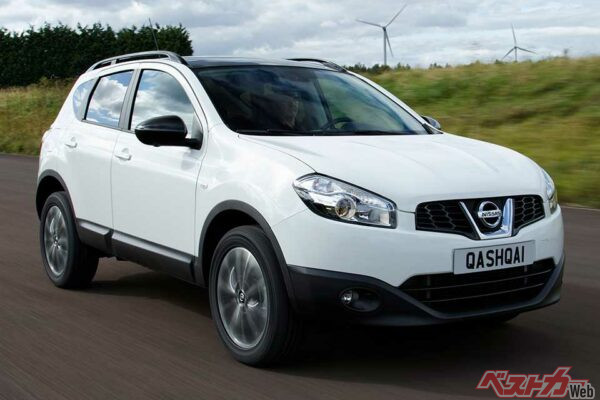 欧州版のデュアリスこと、キャッシュカイ。昨年、イギリスで一番売れた日本車で3万8000台を販売