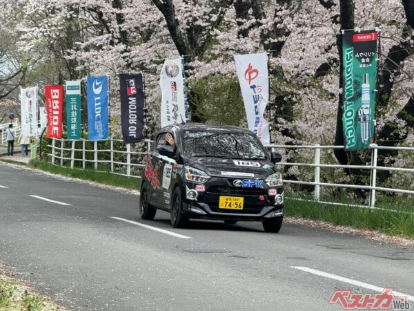 桜吹雪の中を走って完走という最高の瞬間も体験できた