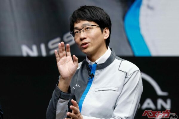 先行車両開発部、e-POWERの開発担当の小坂裕紀さん