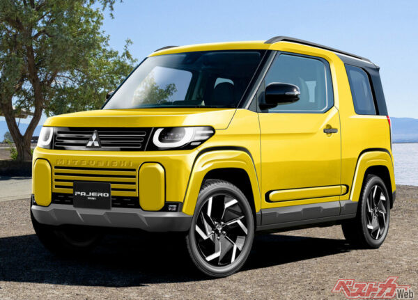 今号のSCOOPはまさかのパジェロミニ