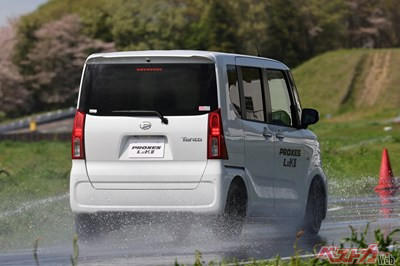 これだけ濡れていてもしっかりグリップ!