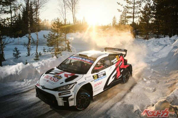 世界で活躍するGRヤリス ラリー2のボディもGRファクトリーで多くが作られ、従業員たちの誇りになっているという