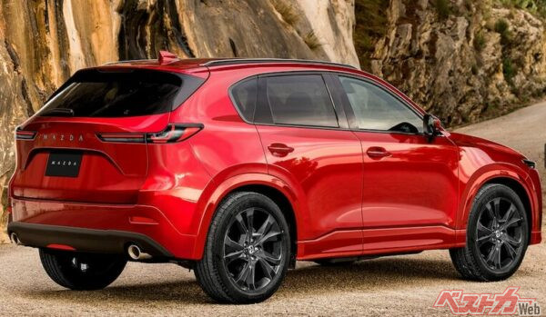 次期CX-5の予想CGイラスト（ベストカー編集部制作の予想CG）