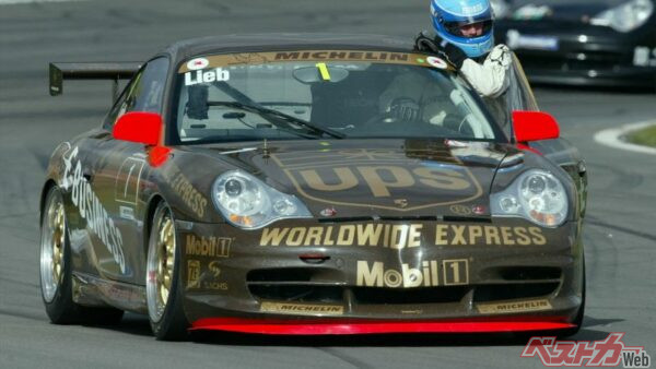 中谷氏がスパを走った996型911カップ