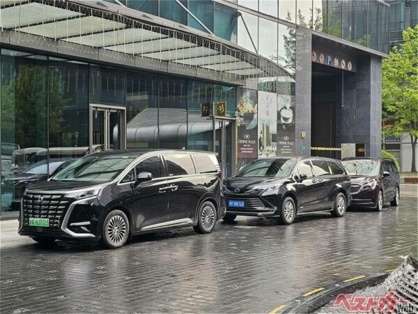 いずれアルヴェルを追い越すミニバンが中国でも誕生するだろうか？