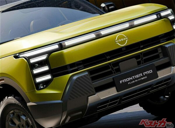 スカイラインに使えないのか!?　日産フロンティアPROのエンジン縦置きハイブリッドが衝撃的すぎる!!!　
