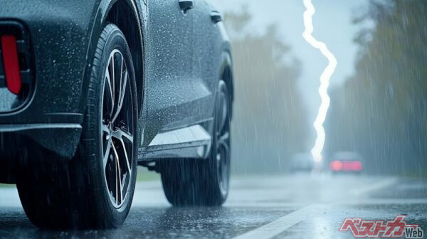 【運転中の雷対策】急な雷雨に遭遇したときの正しい対処法とは？