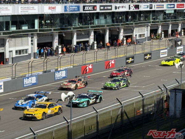 ニュルブルクリンク24時間の前哨戦ということもあっていろいろなクルマが参戦した