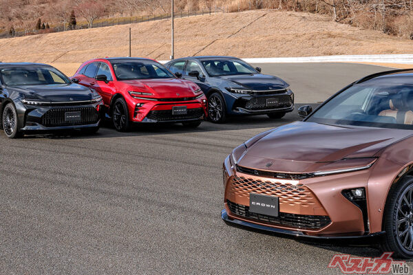 4車種に広がったクラウンってスゴイ!!　次期型の大幅進化は確定!?　17代目でも大切にしたいこと