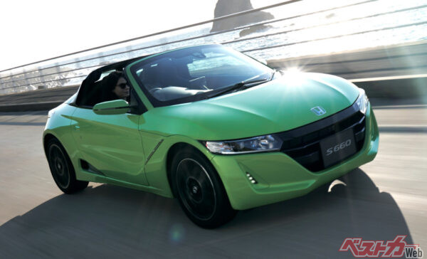 S660のアクティブグリーンパール