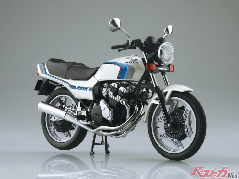 青島CBX400F完成品 青島文化教材社 アオシマ 1/12 完成品バイク Honda CBX400F