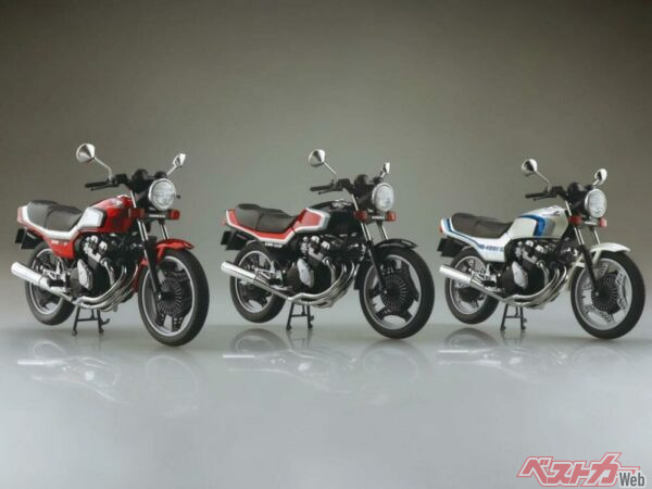 【新製品】アオシマより1/12サイズ「CBX400F」の追加カラーが登場！ 2型や復刻カラーを携え2025年9月に発売予定
