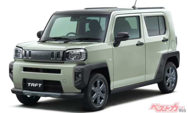 タイプ2:特別仕様車「ダーククロム ベンチャー」/164万4500~188万6500円。ダークブラックメッキグリルと同色のアルミホイール、ブラックのドアミラーなどが特徴