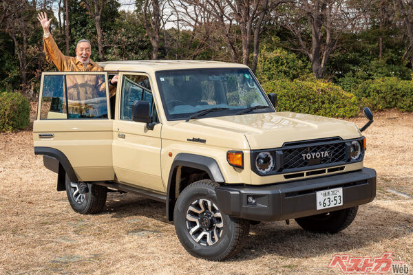 取材ですっかり惚れ込み、販売店に連絡したというテリーさん。残念ながら受注停止中