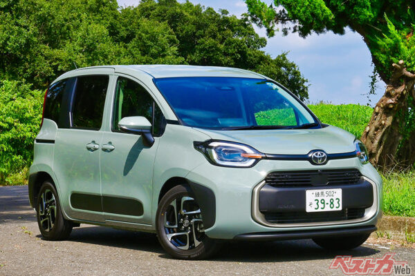 トヨタ シエンタ（199万5200～323万4600円）