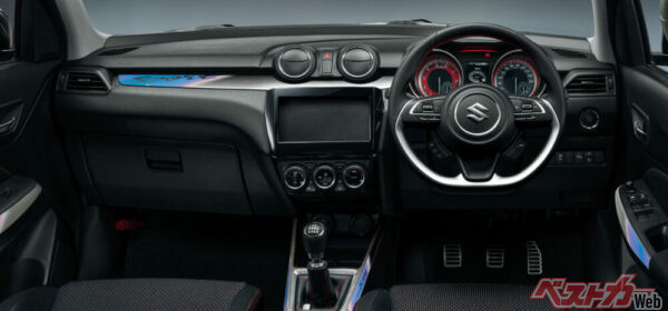 現行スイフトスポーツのインパネ