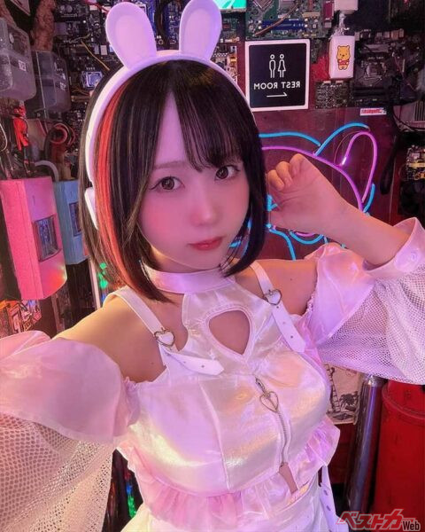 超かわいいウサギコス!(ご本人のインスタグラムより)