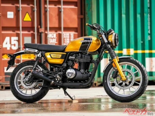 GB350「セニア」という提案 派手なキャンディゴールドは70年代から帰ってきたスタイル！
