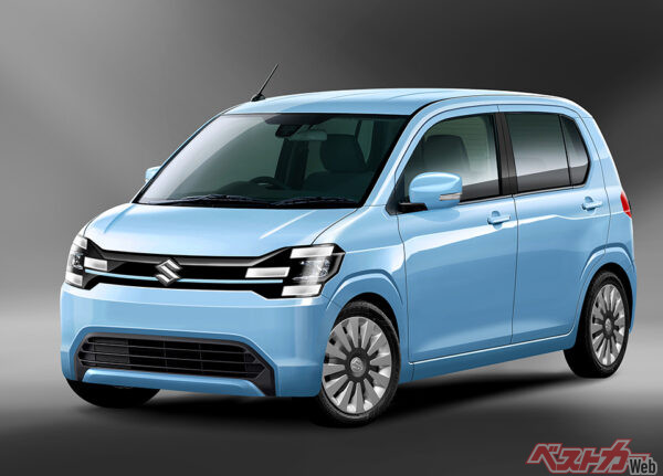 次期アルトは現行より100kg軽量化するという。それをベースにした軽スポーツの登場を願う（ベストカー編集部作成の予想CG）