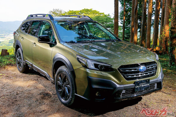 日本はアウトバックのみ販売。このモデルをもってレガシィが終焉