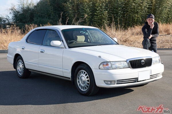 1995年から2000年まで販売されたマツダ センティア（中古相場：40万～200万円）