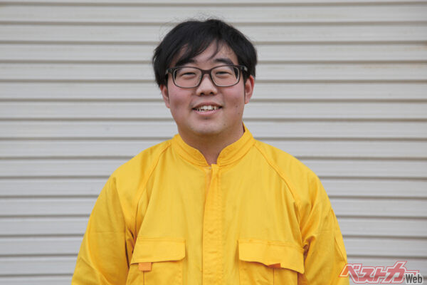 山道陽輝さん（創域理工学部1年）※すべて2025年2月取材時の学年です