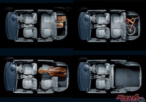 コンパクトカーとして十分以上の広さを備えていた