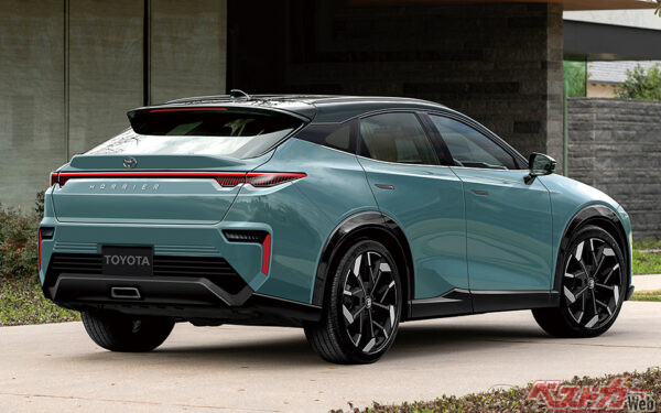 全長、全幅は現行型と大きく変わらないが、全高を抑えたことにより印象はかなり違う(ベストカー編集部作成の予想CG)