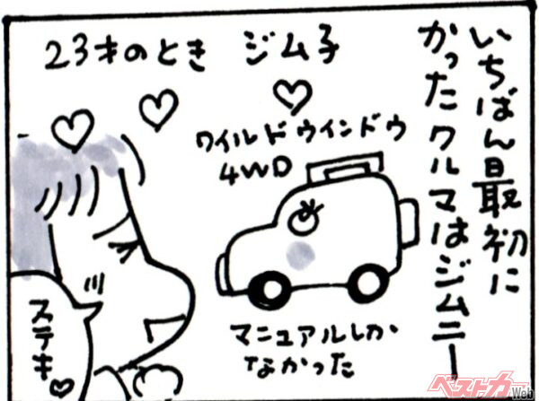 くるまりこちゃん OnLine「最初に買ったクルマ」第148回