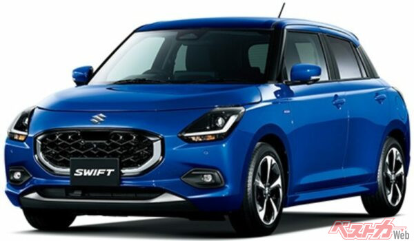 2023年に登場した新型スイフト。あらゆるポイントが見違えるほど進化しているのに、税込172.7万円～という驚異のコスパを実現している