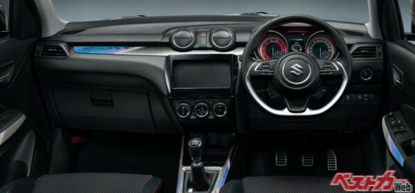 現行スイフトスポーツのコクピット