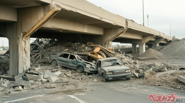 地震大国日本では避けられない、地震による被害（AdobeStock@santi）
