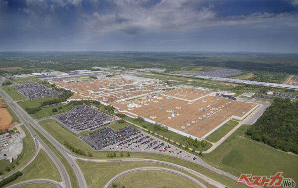 アメリカで生産している日本車は日本で売れるのか？　写真は日産自動車テネシー工場