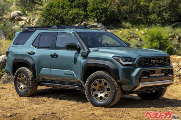2025年初頭から発売されている北米市場のトヨタ4ランナー