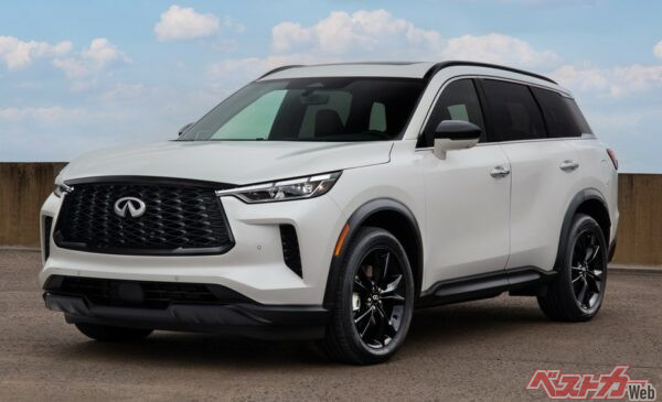 インフィニティQX60ブラックエディション、2025年モデル