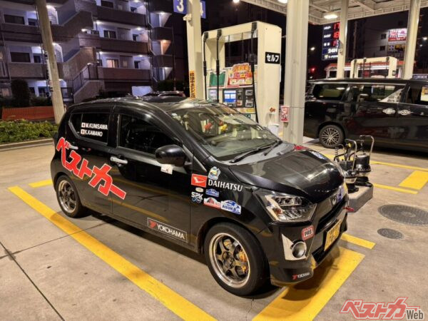 奈良の天理から東京練馬まで約500㎞走っても疲れを感じることはなく、燃費も16.8㎞/Lとラリー車じゃないみたい!