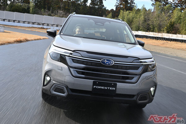 過去最高の受注台数を記録中の新型フォレスター