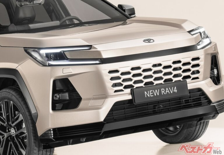 【新型RAV4速報】クラウンエステート顔の「コア」が標準車!!　HV&PHEVのみ!!　「アドベンチャー」「GRスポーツ」の3本立てでこれは売れそうだぜ