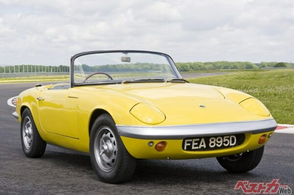 リトラクタブルヘッドライトの革命児といえばロータス・エラン