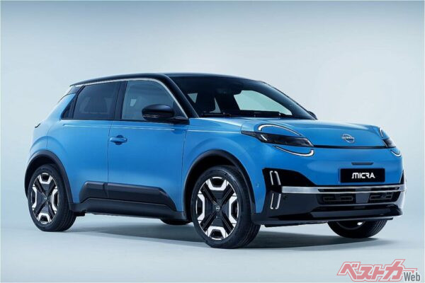 2025年後半に欧州市場での展開が発表された新型EV「マイクラ（マーチ）」。日本への投入を求める声もある