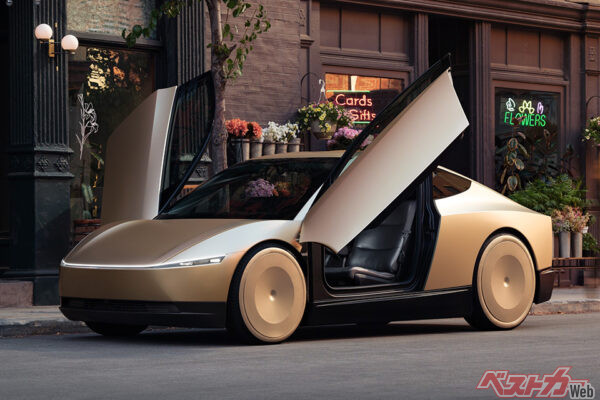 テスラには噂の2万ドルEVで起死回生を図ってほしい（写真はサイバーキャブ）