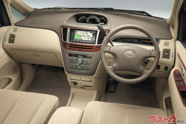 ナディアのインパネ周り