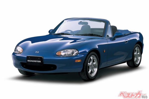 10周年記念仕様のNB。意外かもしれないが、アニバーサリーイヤーを祝う限定車が登場したのはNBになってからの1999年だ